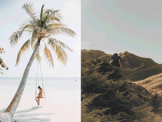 ¿Eres más de playa o monte?